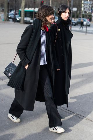 Off-Duty Models During Couture Fashion Week