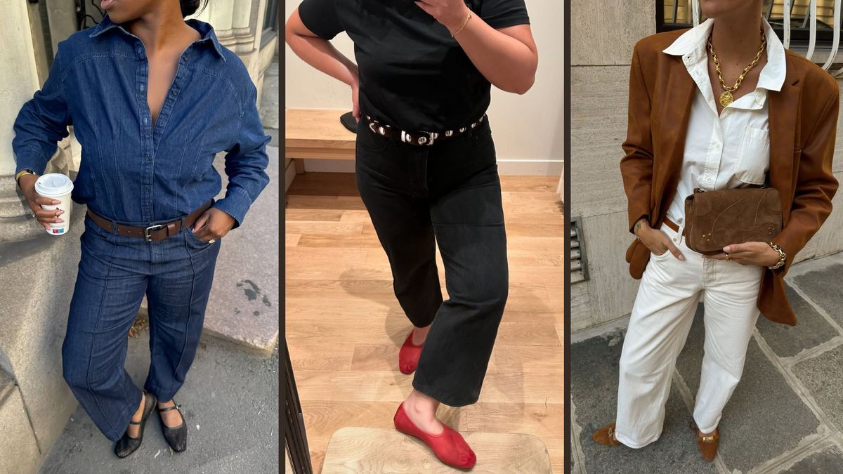 7 Jeans and Ballet Flats Outfits to Copy This Spring