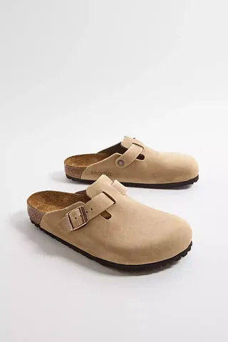 Birkenstock, Boston Tobacco Oiled Leather Clogs