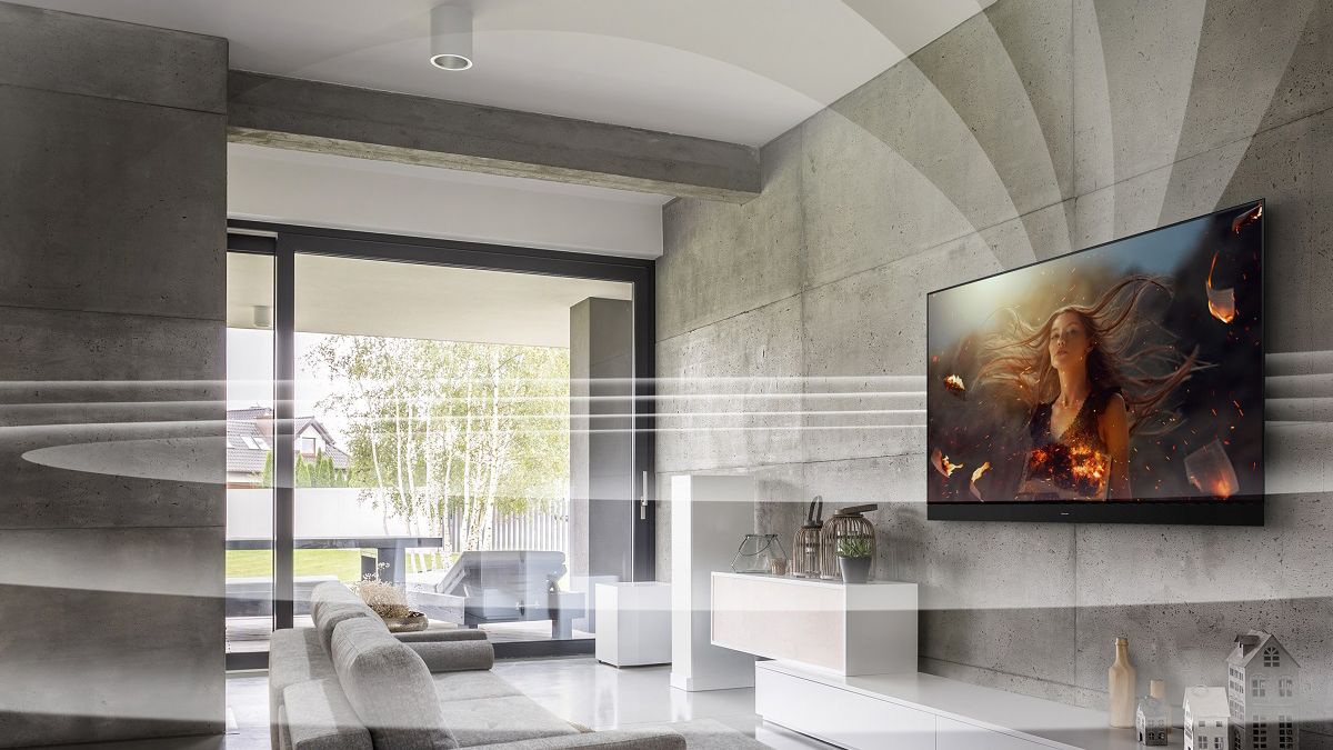 The Panasonic JZ2000 4K OLED TV has a surround sound system like no other