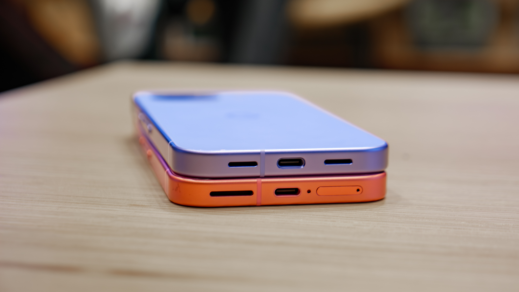 Pixel 10a vs Pixel 9a charging ports.