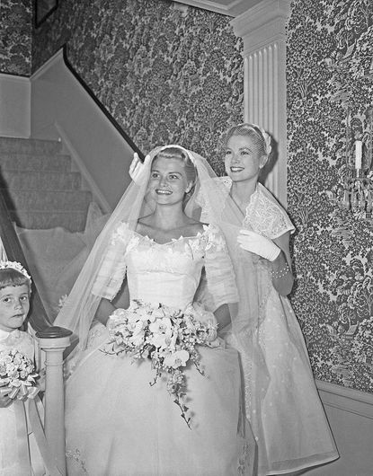 1955: Serving as Maid of Honor