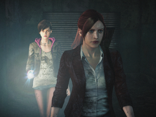Claire and Moira from Resident Evil: Revelations 2. Credit: Capcom.