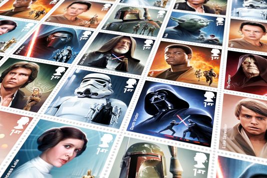 The secrets behind Royal Mail's Star Wars stamps | Creative Bloq