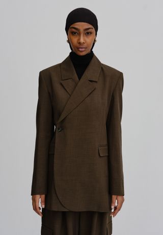 Herskind Lilith Blazer in Dark Chocolate