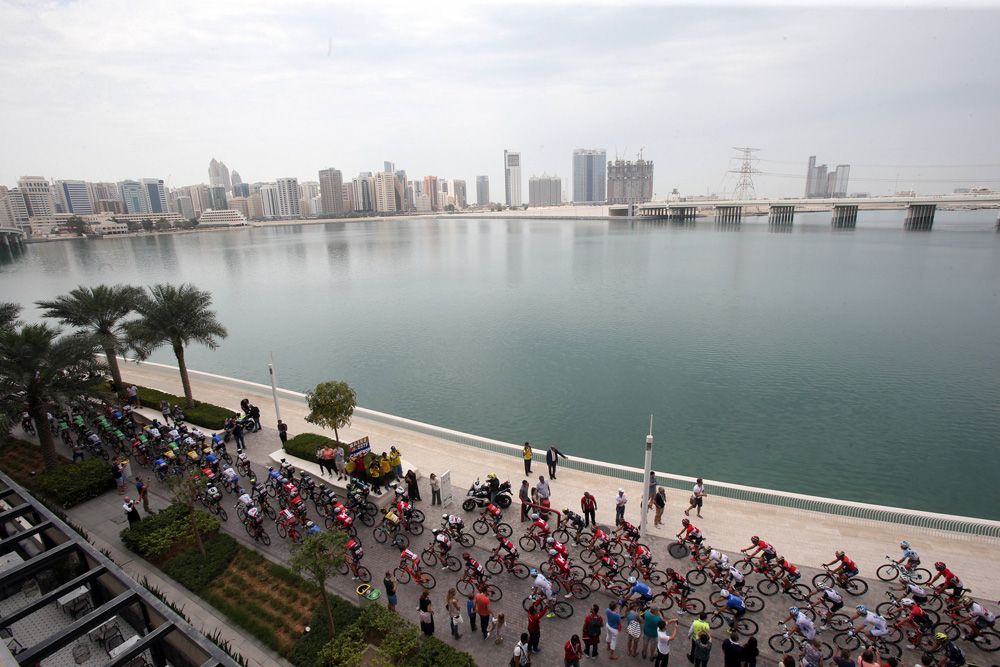 The view from the start