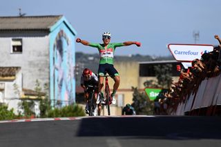 Mads Pedersen (Trek-Segafredo) wins on stage 13 of the Vuelta a España