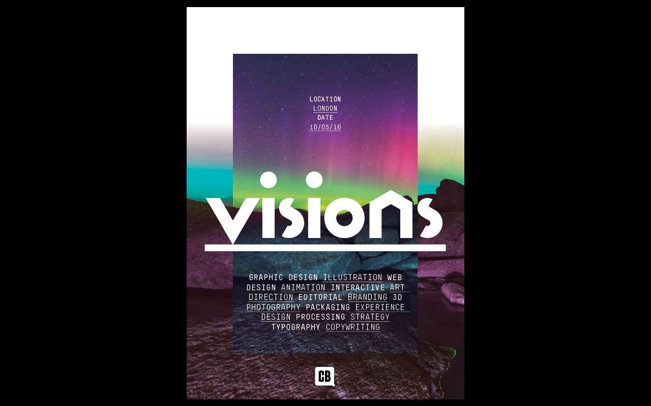 Create this poster with the help of some stock imagery