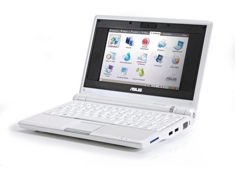 It may be cheap, but the Eee PC looks and feels great.