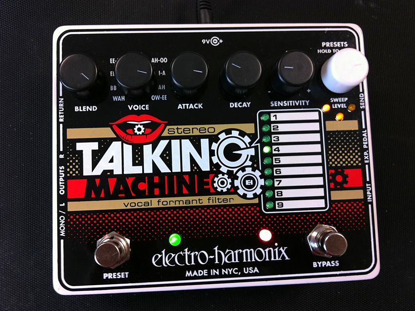 FIRST LOOK VIDEO: Electro-Harmonix Stereo Talking Machine pedal