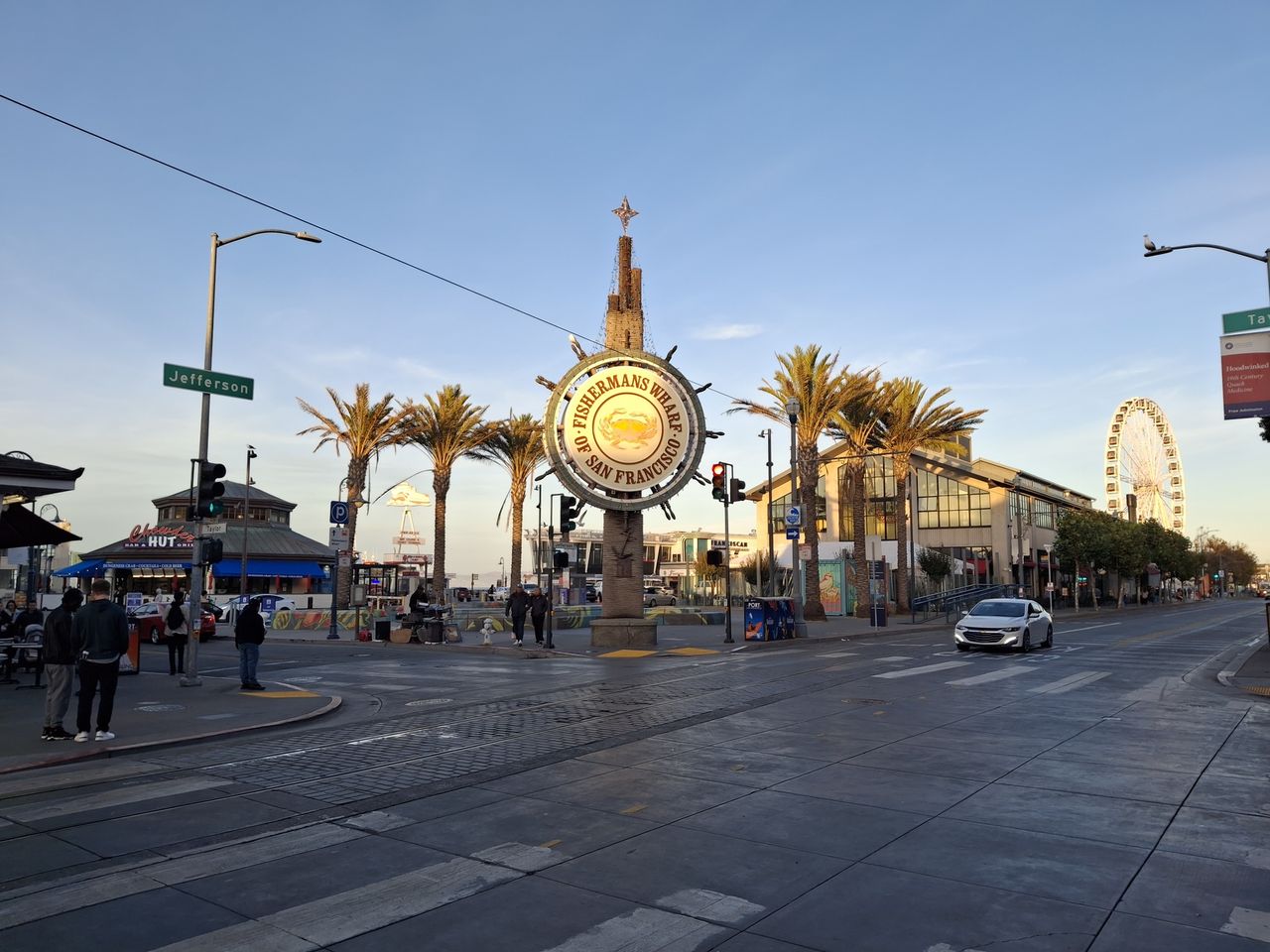 photo of Fisherman's Wharf sign shot by Galaxy A3
