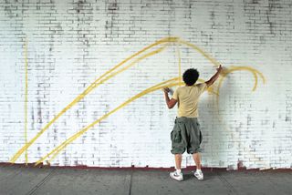 80-foot Sagmeister mural