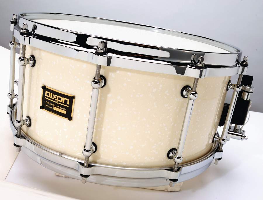 The ceramic marble snare is clean, responsive and looks awesome!