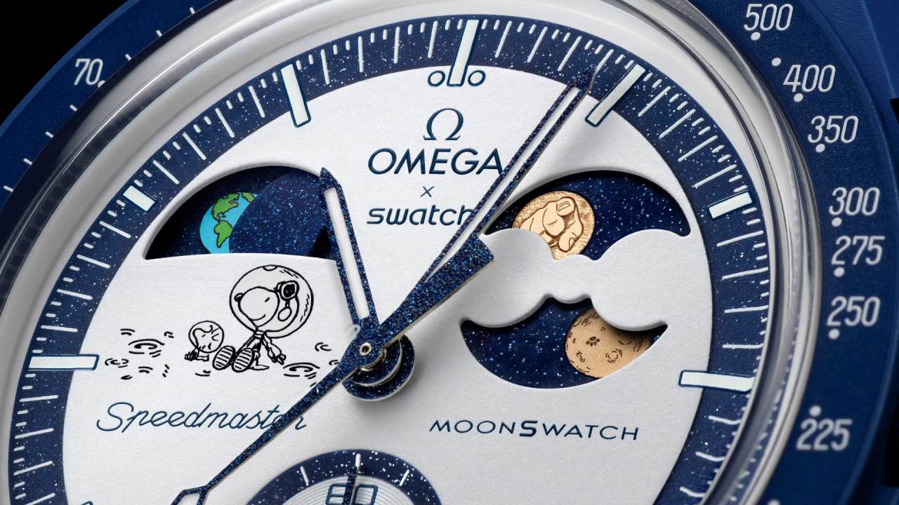 MoonSwatch Mission to Earthphase - Moonshine Gold