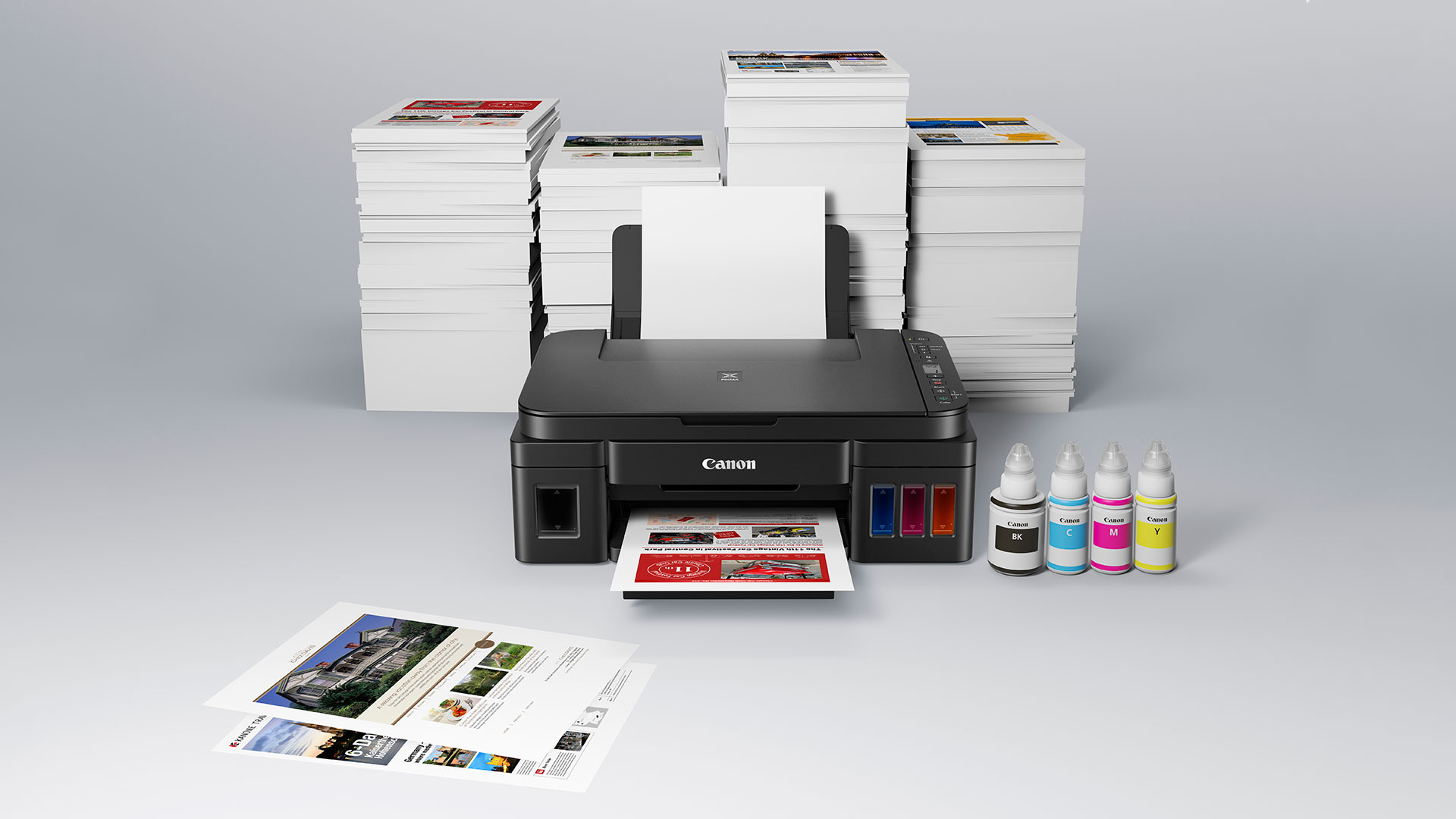 Canon's PIXMA Endurance G3610 includes enough ink in the box for around 6,000 prints.