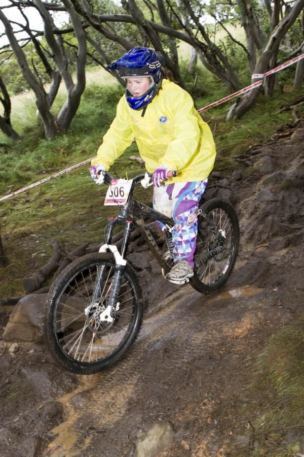 Under 17 racer Gemma Greentree