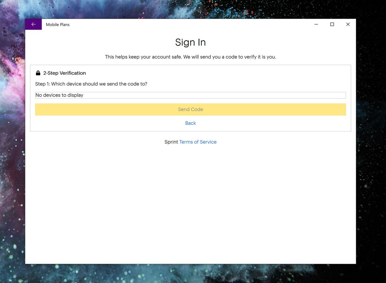 Surface Pro X Sprint eSIM