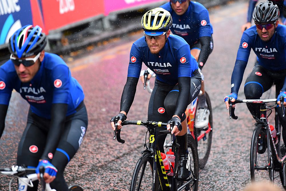 Matteo Trentin (Italy) during the European Championships