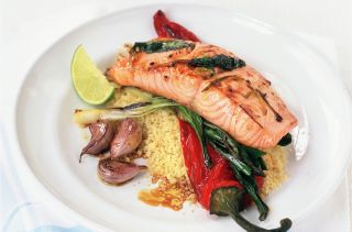 Salmon fillet recipes, Sweet chilli salmon