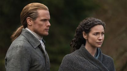 Who sings the new Outlander theme tune, starring Caitriona Balfe and Sam Heughan
