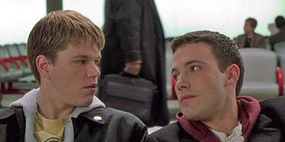 Matt Damon and Ben Affleck in Good Will Hunting