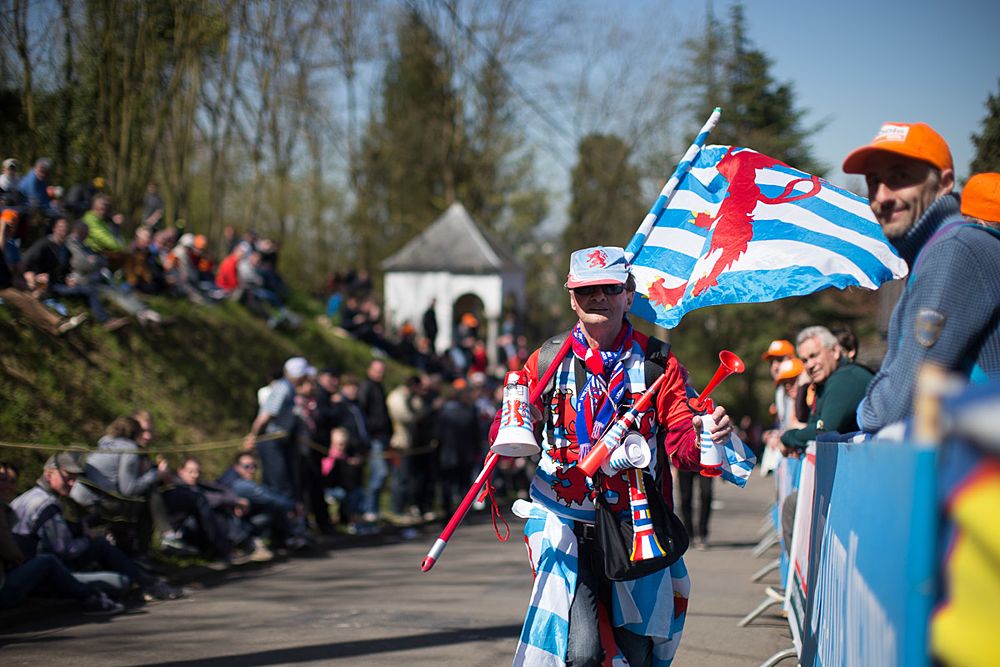 A serious fan of La Fl&egrave;che Wallonne