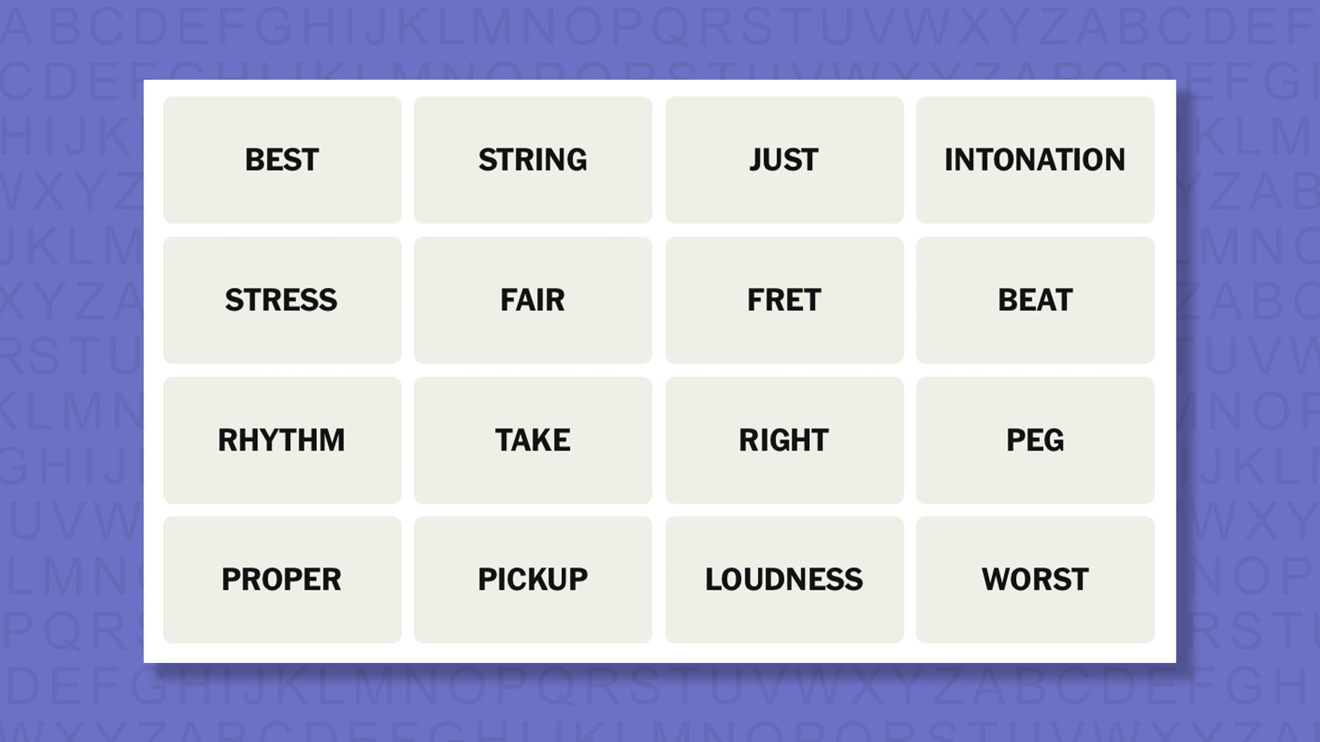 NYT Connections hints for game 901 on a purple background