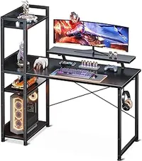 ODK Computer Desk with Storage Shelves and Monitor Stand: $139.99$95.99 at Amazon
Save $44 -
