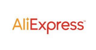 The AliExpress logo on a white background.