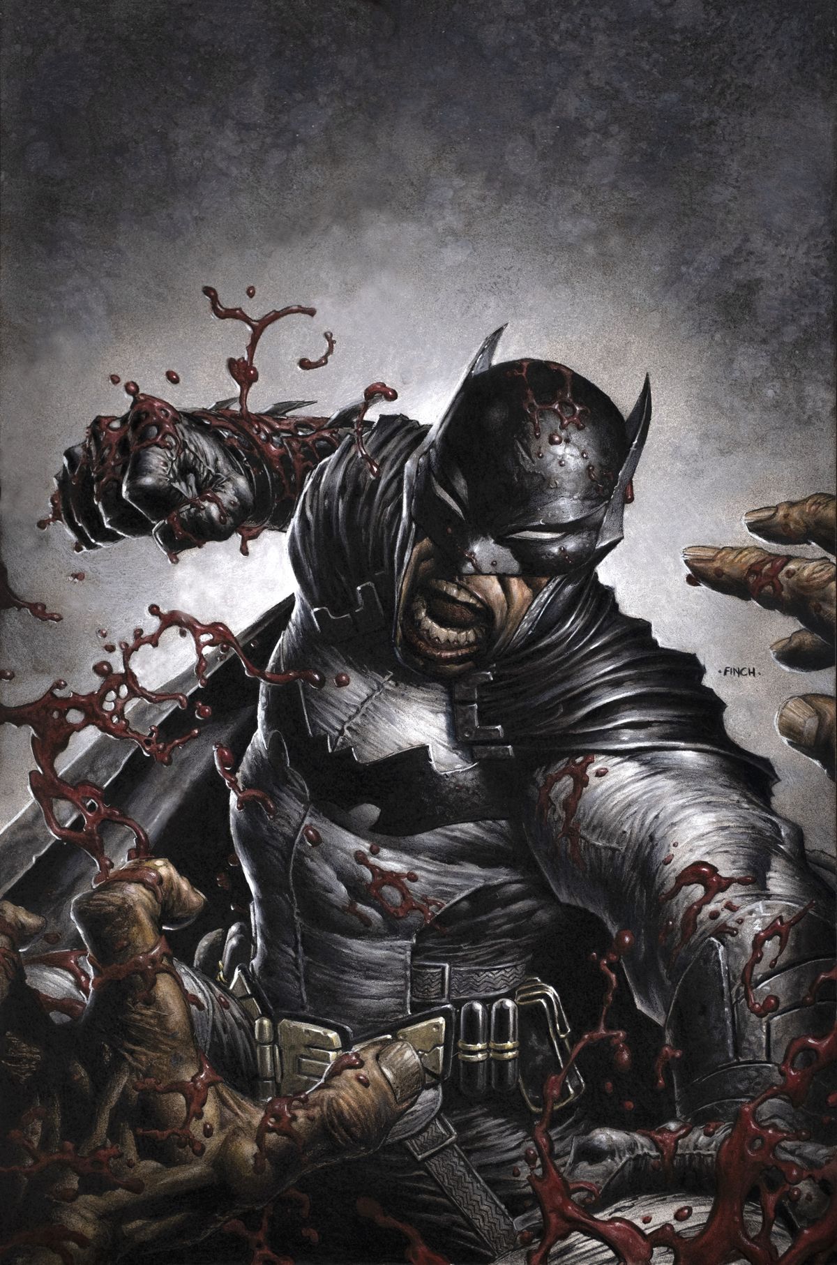 Some of the covers for Batman: Gargoyle of Gotham #1.