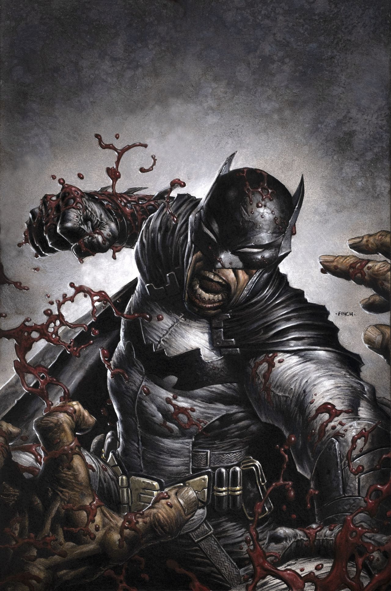 Some of the covers for Batman: Gargoyle of Gotham #1.