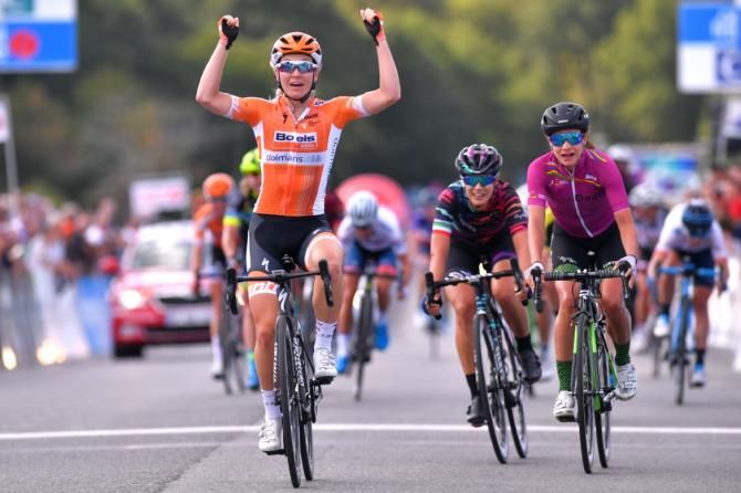 Amy Pieters (Boels Dolmans) wins the GP de Plouay