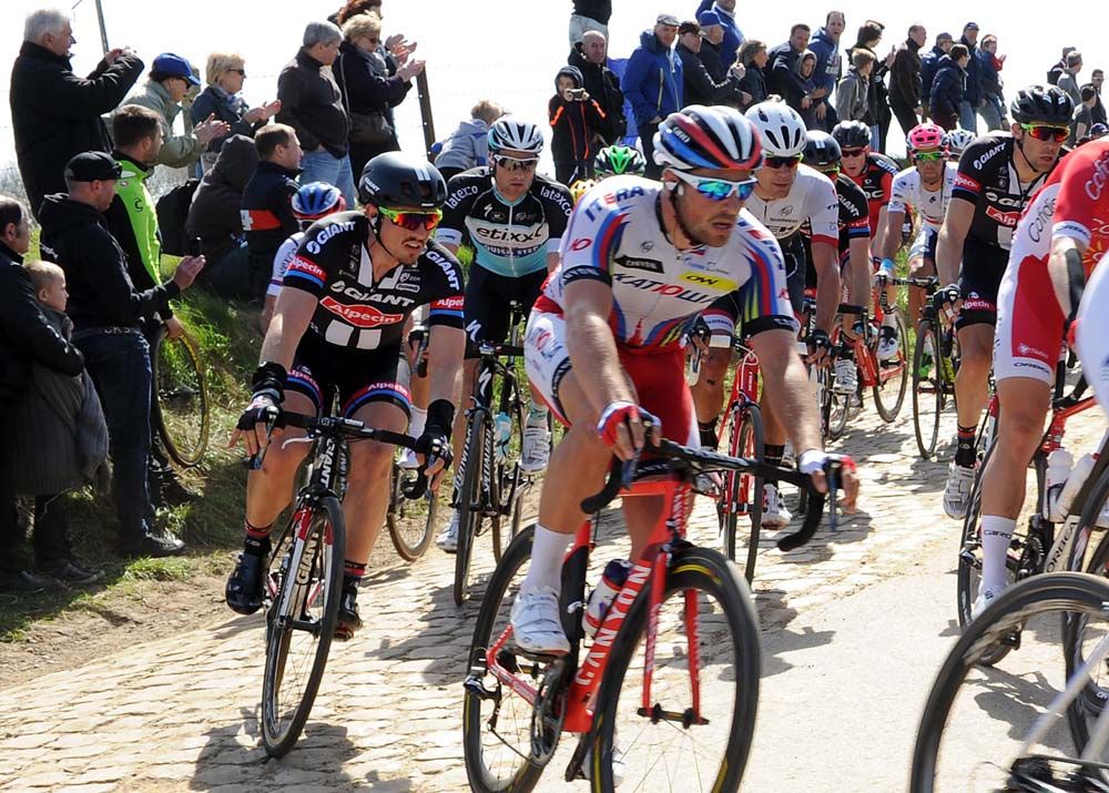 John Degenkolb (Giant-Alpecin) stayed protected in the peloton for much of the race