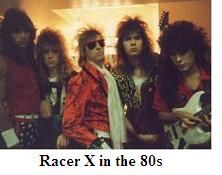 Racer X (Paul Gilbert 2nd from right)