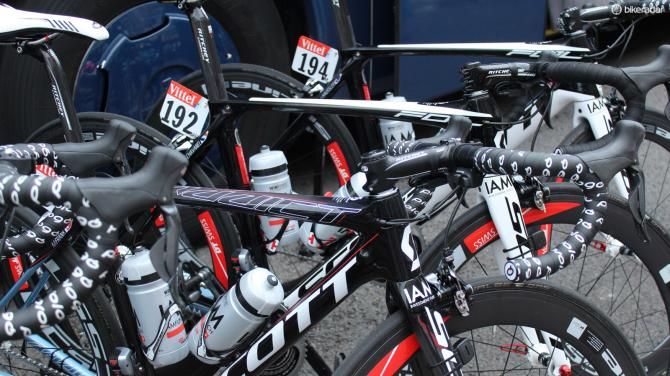 The IAM Cycling team chose the Scott Addict and Foil for the Tour de France
