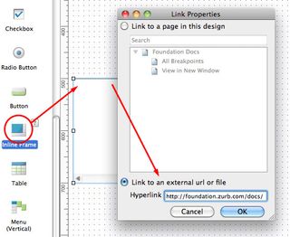 Drag and drop the iFrame, double-click, then paste!