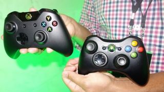 Xbox One versus xbox 360 gamepad