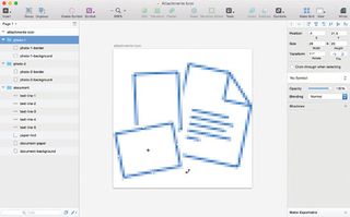 Position and rotate the groups