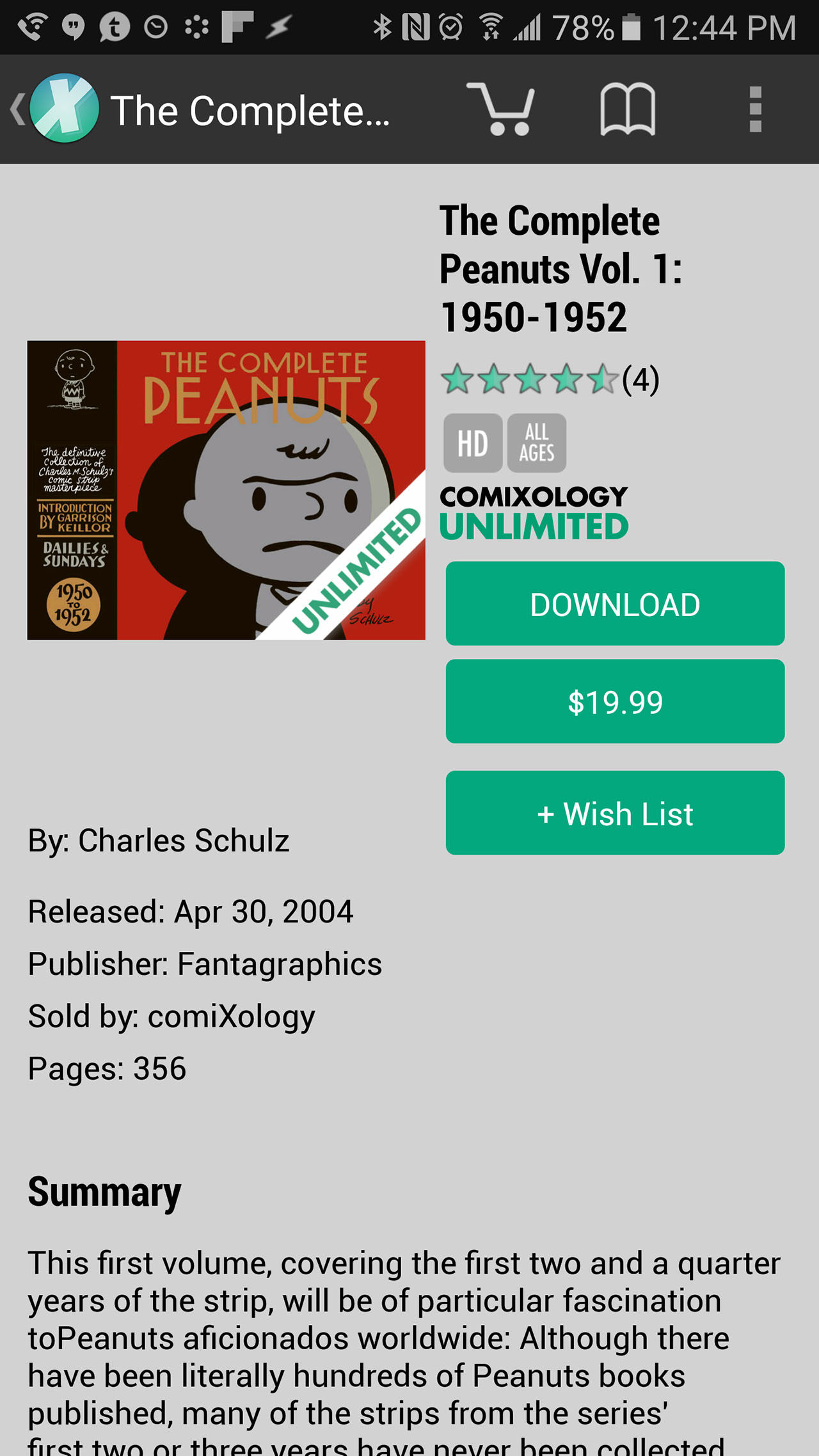 ComiXology Unlimited for Android