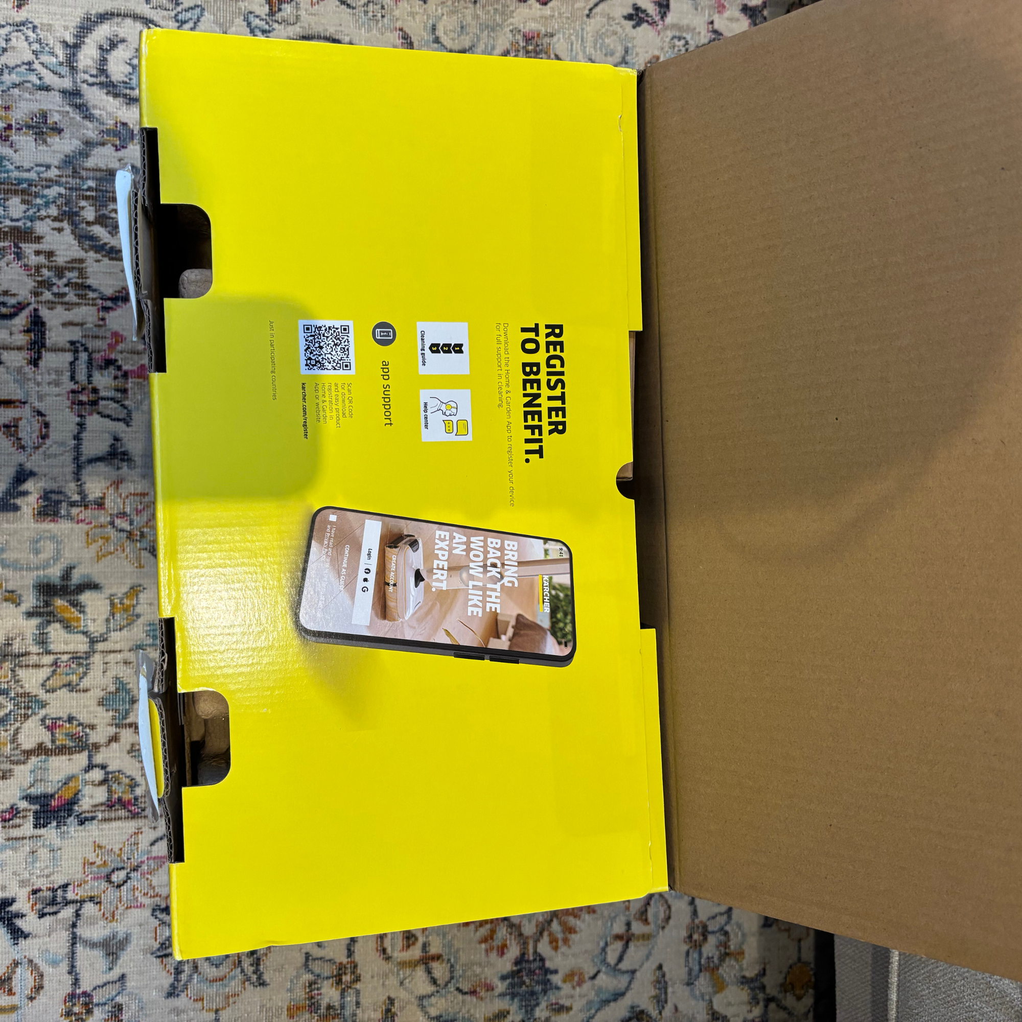 Karcher SE 2 Spot Cleaner unboxing 