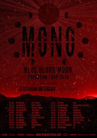 Mono tour poster 2018