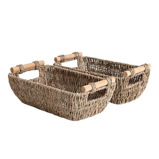 StorageWorks Small Wicker Baskets