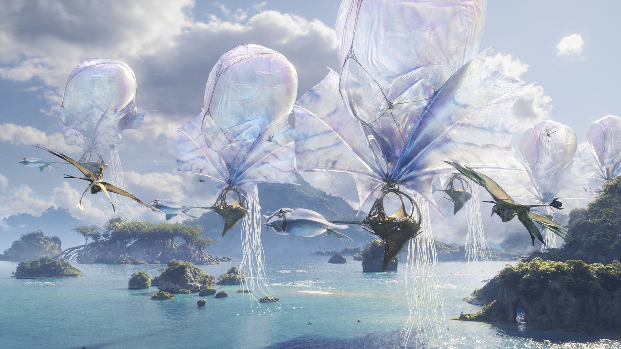 windtraders scene in Avatar: Fire And Ash