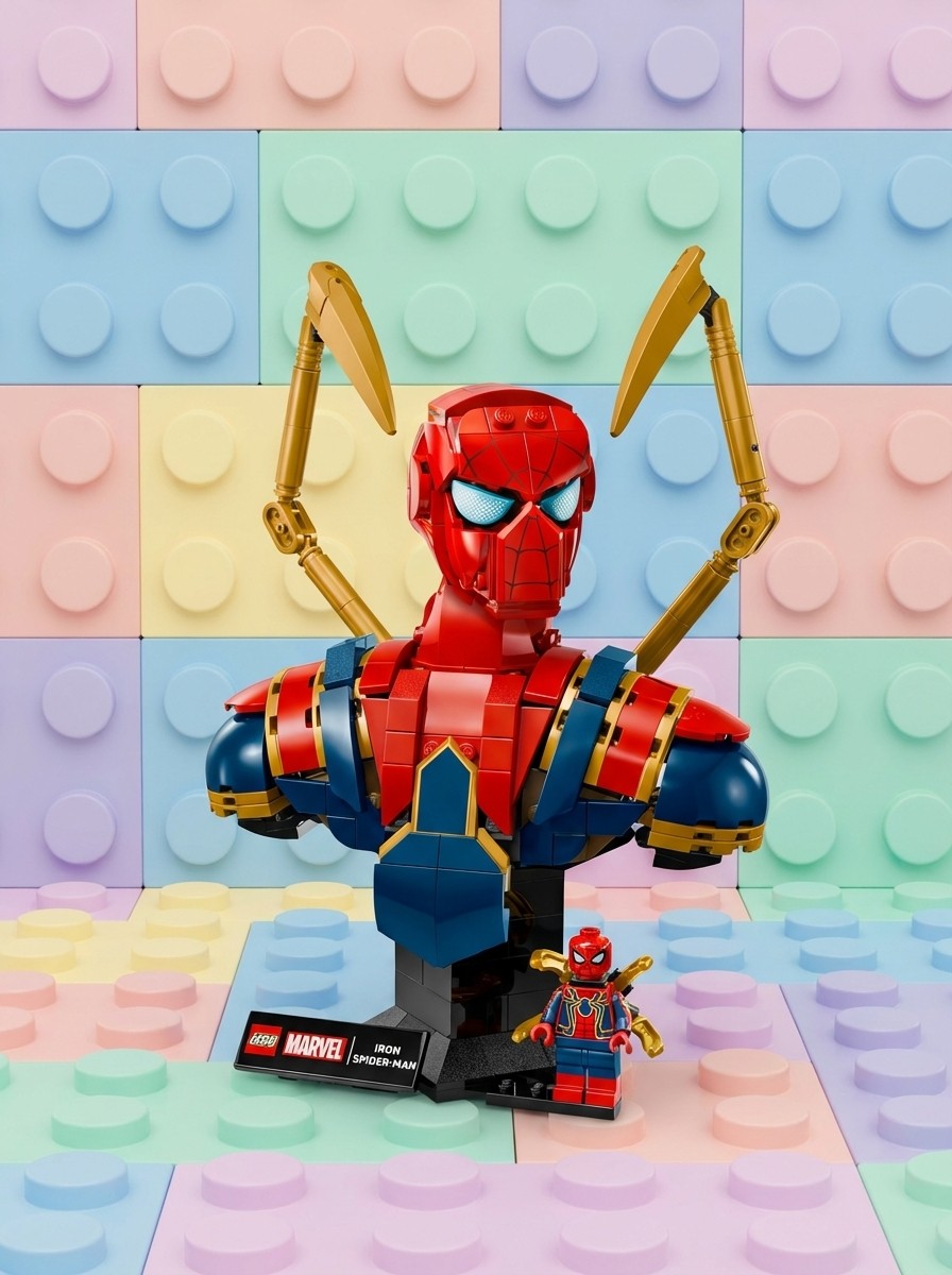 Marvel Iron Spider-Man Bust 