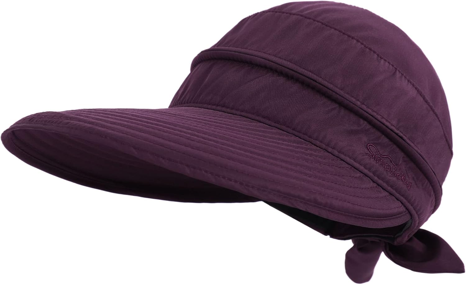 Simplicity Womens Upf 50+ Uv Sun Protection Convertible Beach Hat, Dark B, One Size