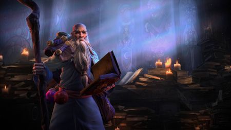 Diablo's Deckard Cain makes a cameo appearance in Heroes of the Storm