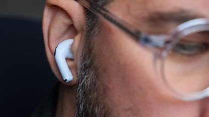 Apple AirPods Pro 3 in use
