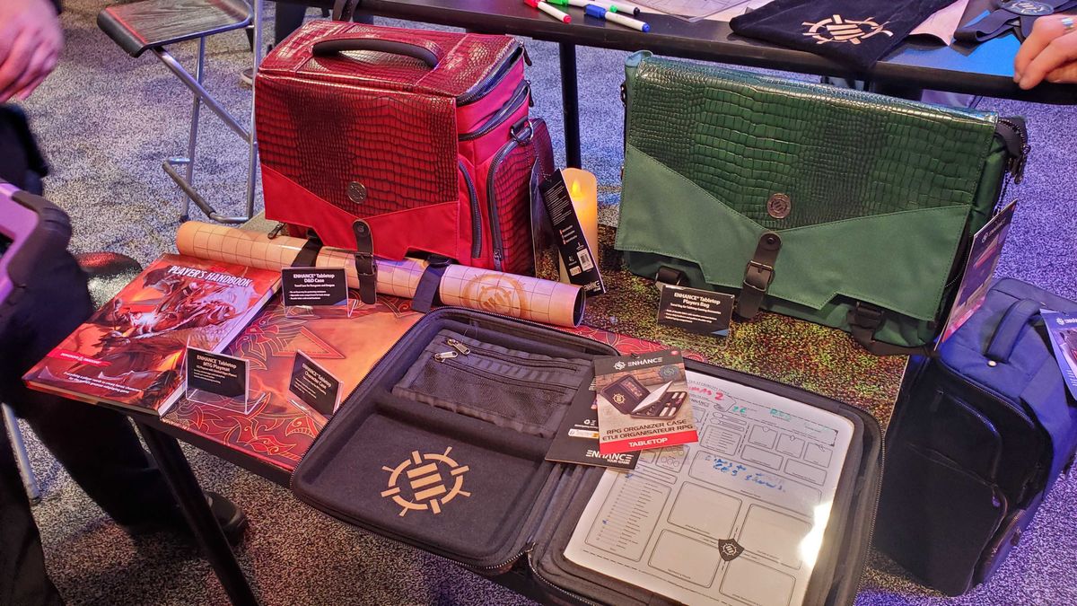 various D&amp;D merch