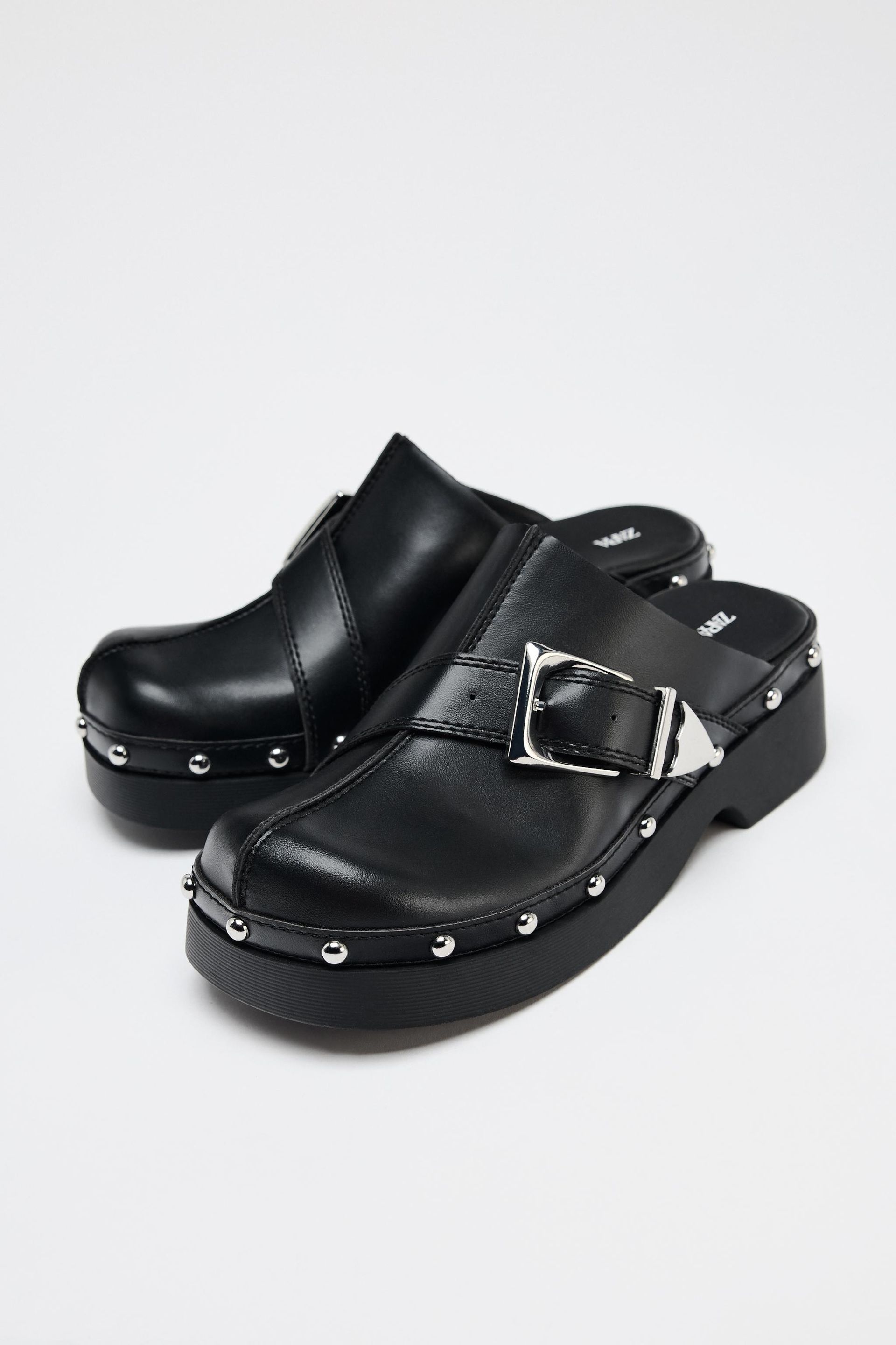 Buckle and Stud Clogs