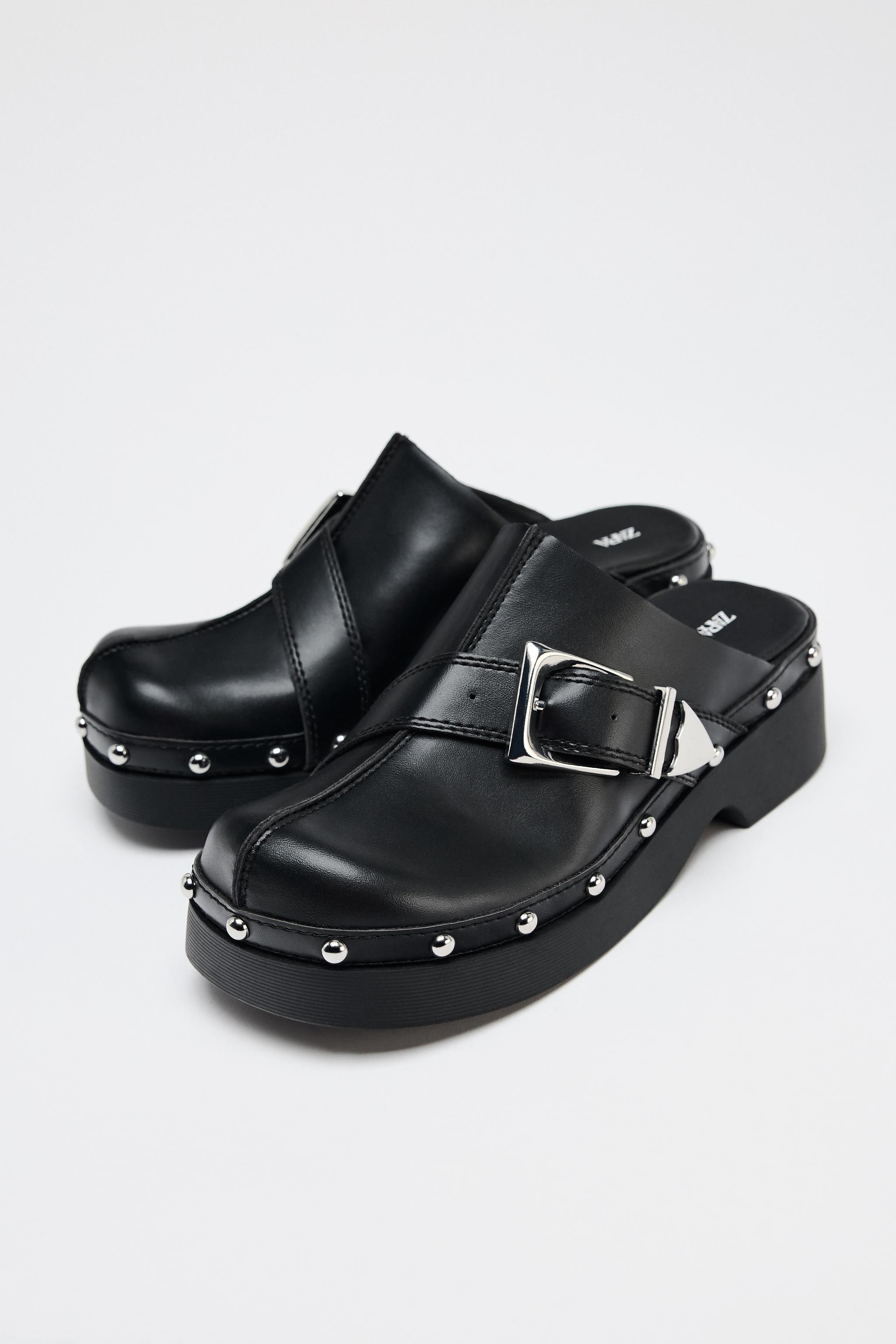 Buckle and Stud Clogs